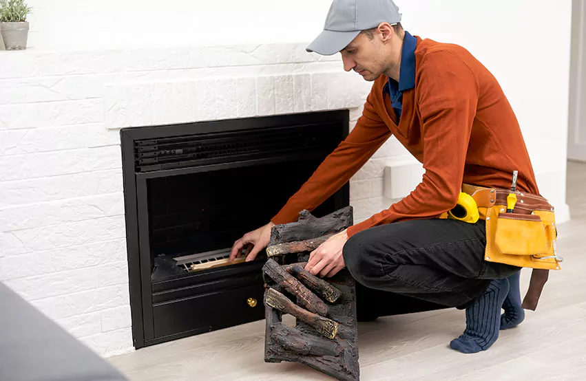 Wood Fireplace Repair in Richardson, TX